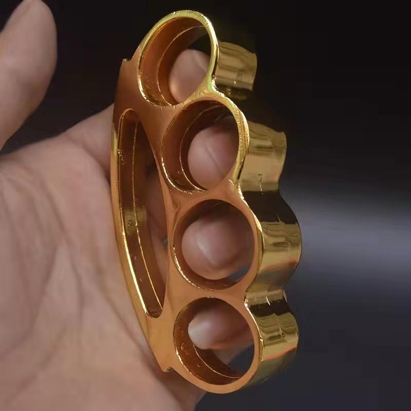 Mini thickening knuckle dusters gold