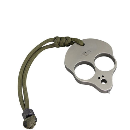 Mini Alien Knuckle Duster Titanium EDC Self Defense Tool