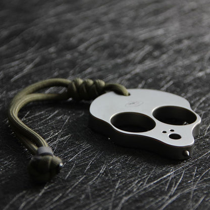 Mini Alien Knuckle Duster Titanium EDC Self Defense Tool