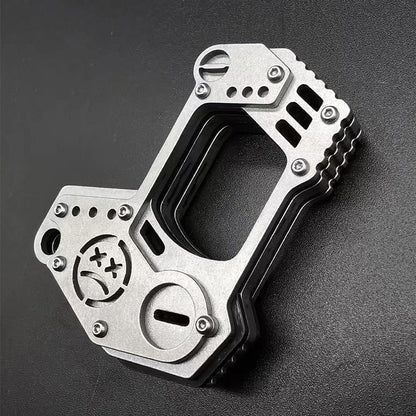 Laminated Steel Knuckle Duster Window Breaker Protective Gear