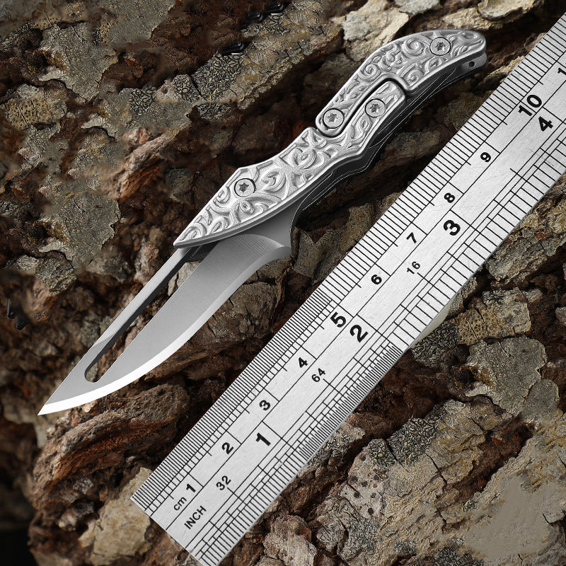 Mini Mechanical Knife Outdoor Folding Knives