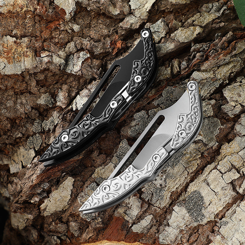 Mini Mechanical Knife Outdoor Folding Knives