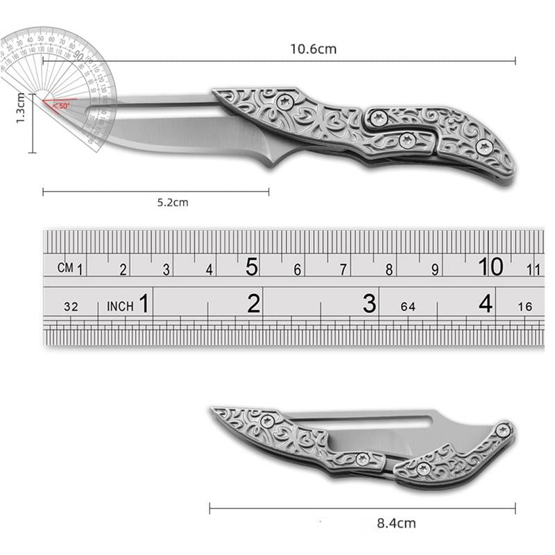 Mini Mechanical Knife Outdoor Folding Knives