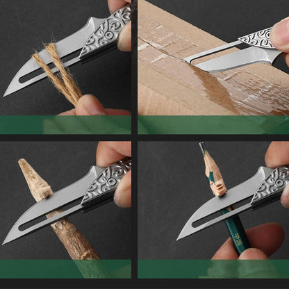 Mini Mechanical Knife Outdoor Folding Knives