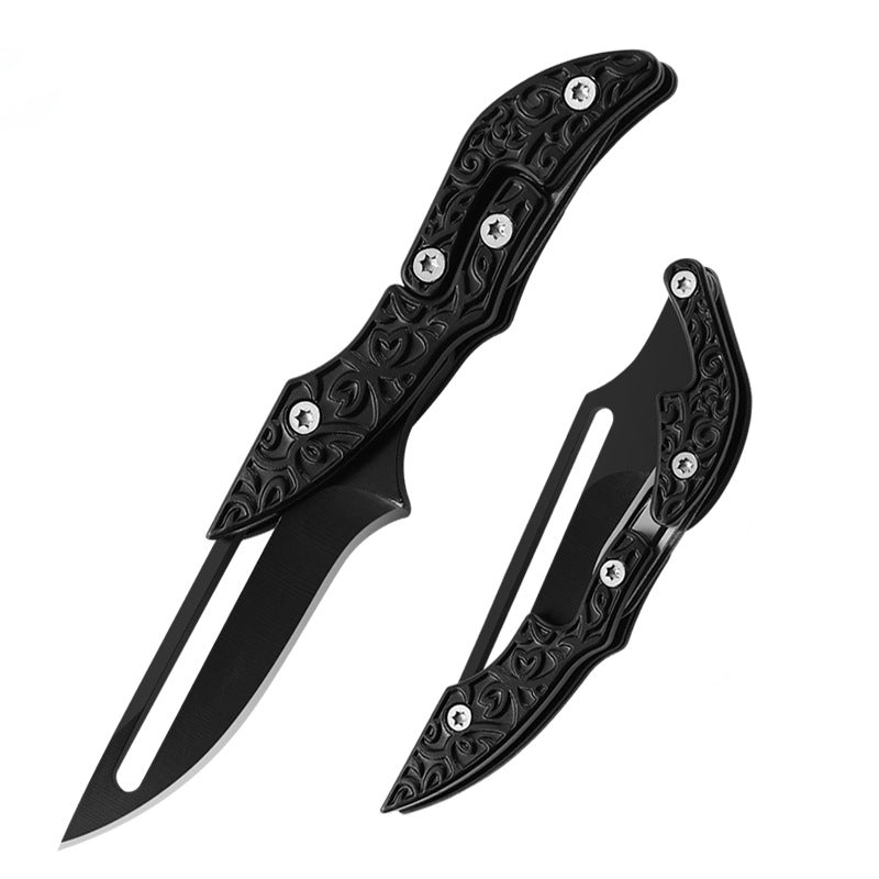 Mini Mechanical Knife Outdoor Folding Knives