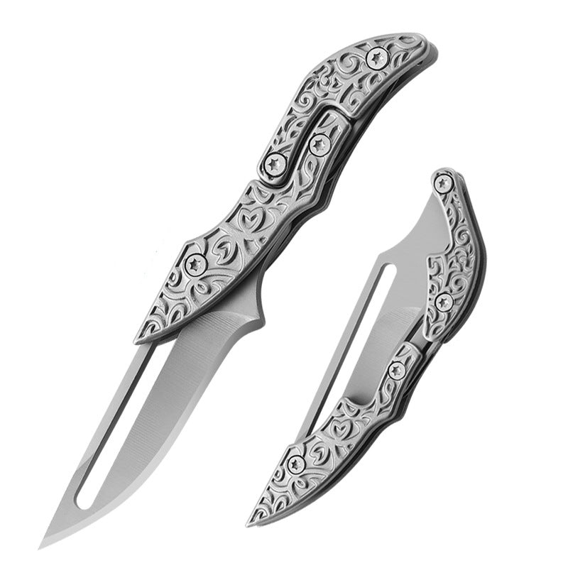 Mini Mechanical Knife Outdoor Folding Knives