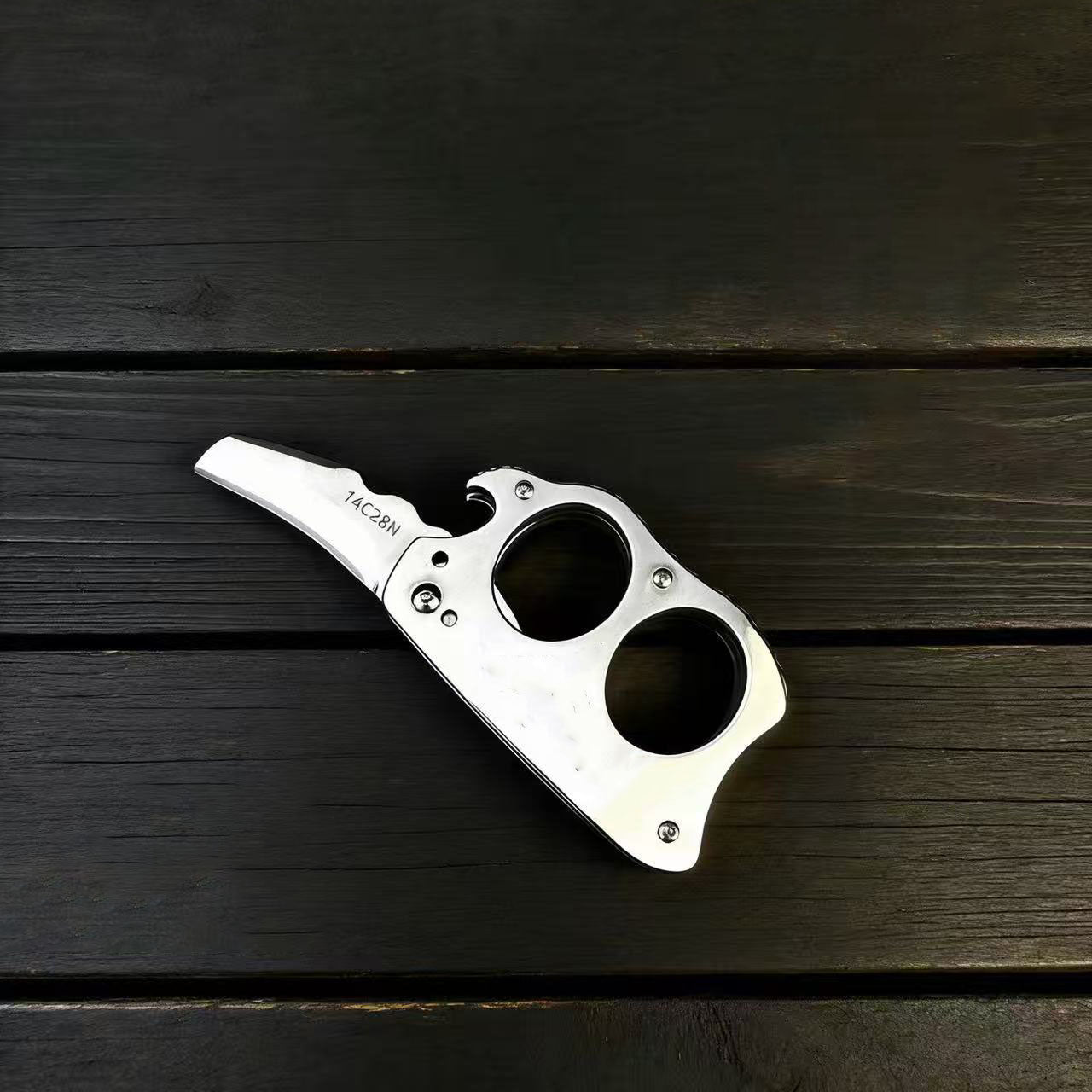 Mini shark knuckle knife 5