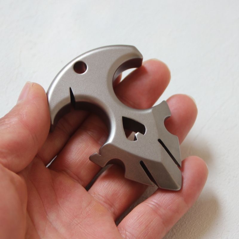 TC21 Titanium Knuckle Duster Boxing Self Defense EDC Tool