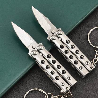 Keychain Training Knife Portable Folding Practice Knives