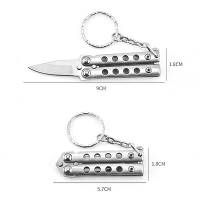 Keychain Training Knife Portable Folding Practice Knives