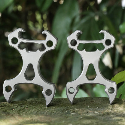 Multi-function Knuckle Duster Bottle Opener Self-defense Tool