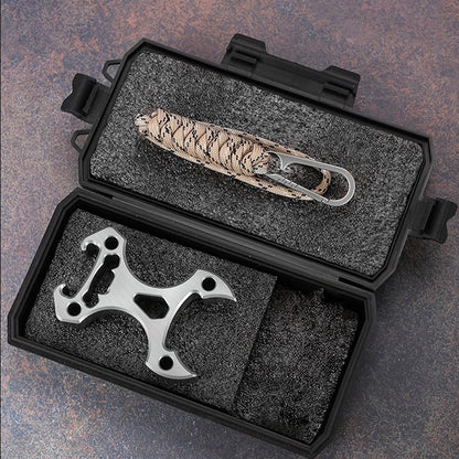 Multi-function Knuckle Duster Bottle Opener Self-defense Tool