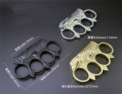 mix Neptune brass knuckle duster