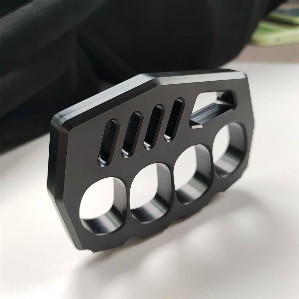 Non-metal Knuckle Duster Fight Portable Finger Buckle