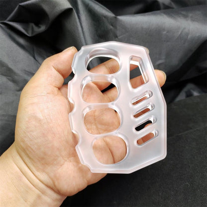 Non-metal Knuckle Duster Fight Portable Finger Buckle