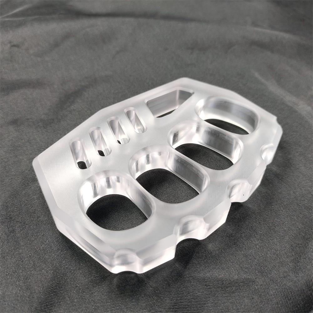 Non-metal Knuckle Duster Fight Portable Finger Buckle