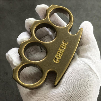 Old Color Style Classic Brass Knuckles Duster