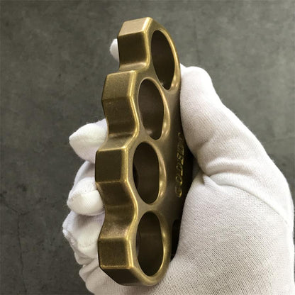 Old Color Style Classic Brass Knuckles Duster
