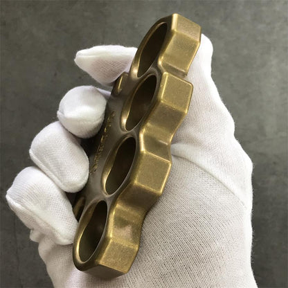 Old Color Style Classic Brass Knuckles Duster