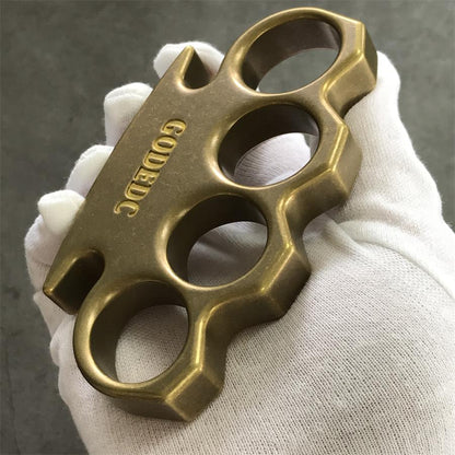 Old Color Style Classic Brass Knuckles Duster
