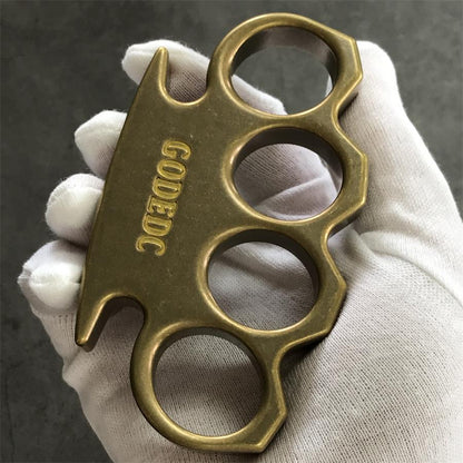 Old Color Style Classic Brass Knuckles Duster