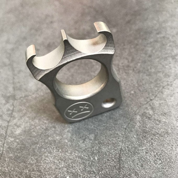 Multipurpose One finger titanium knuckles 4