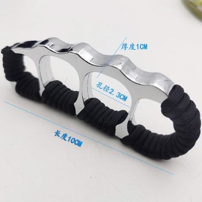 silver Pea alloy knuckle duster 1