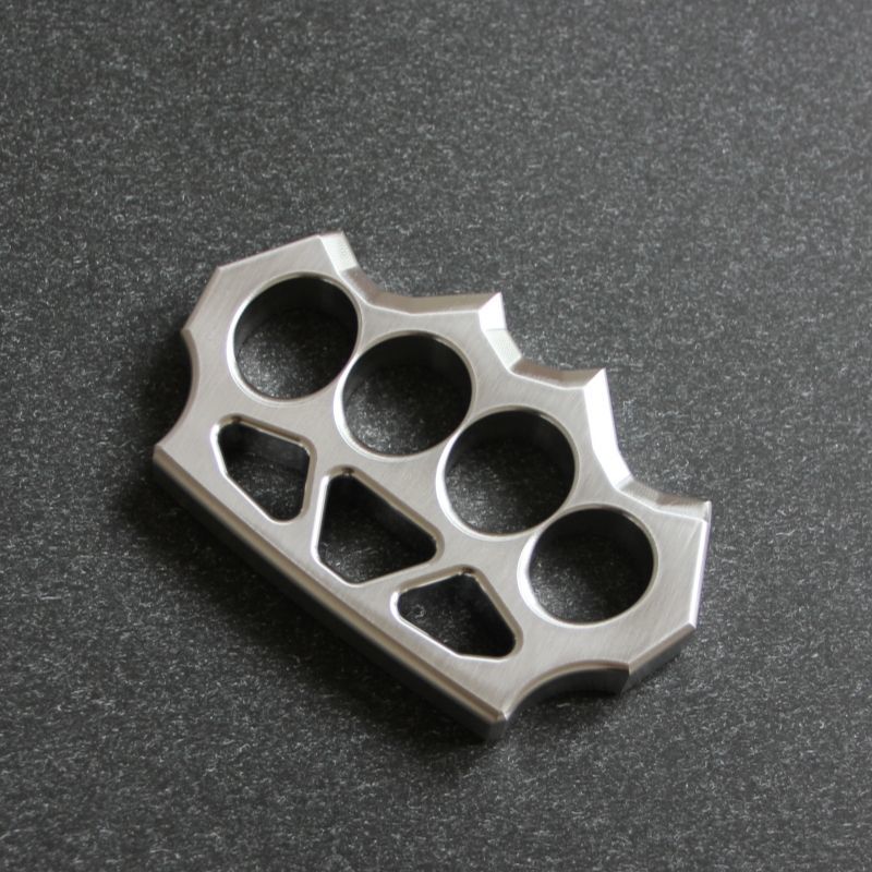 Assault Steel Knuckle Duster Self Defense Window Breaker Guard