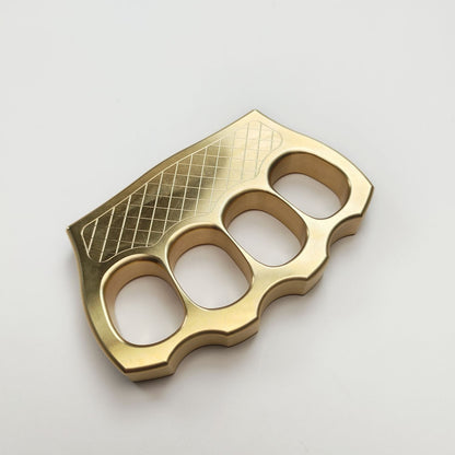 Precision solid brass knuckle duster 1