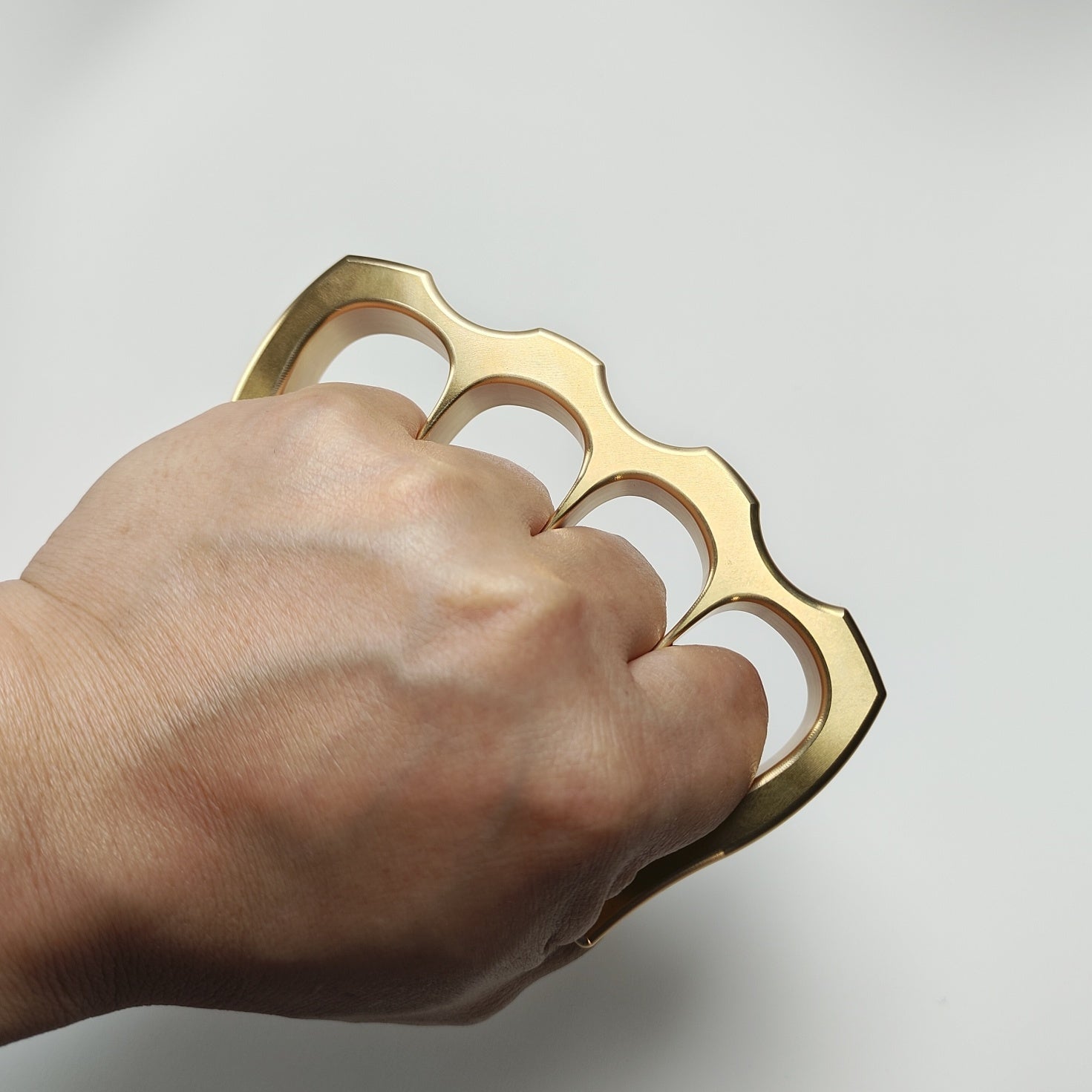 Precision solid brass knuckle duster 10