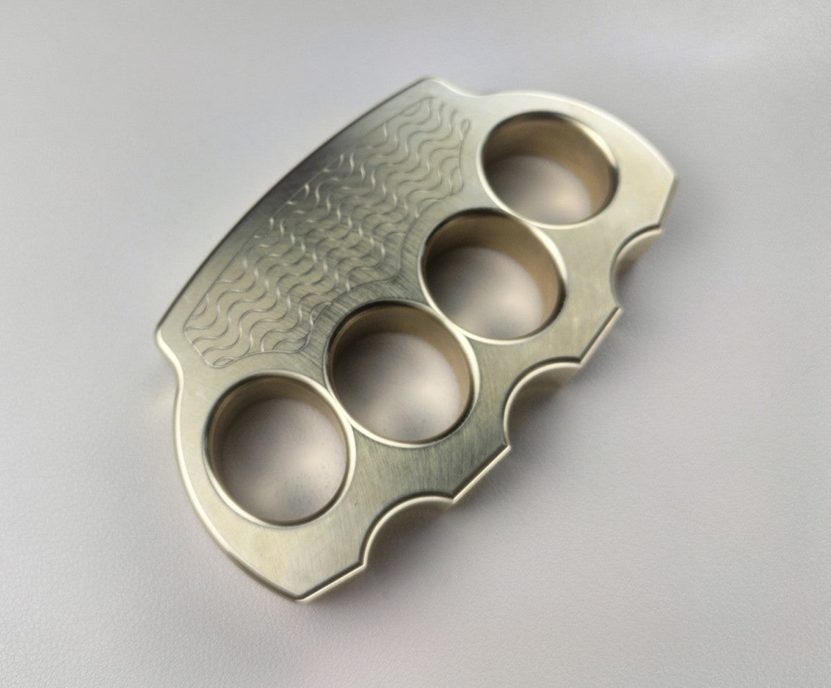 Precision solid brass knuckle duster 2