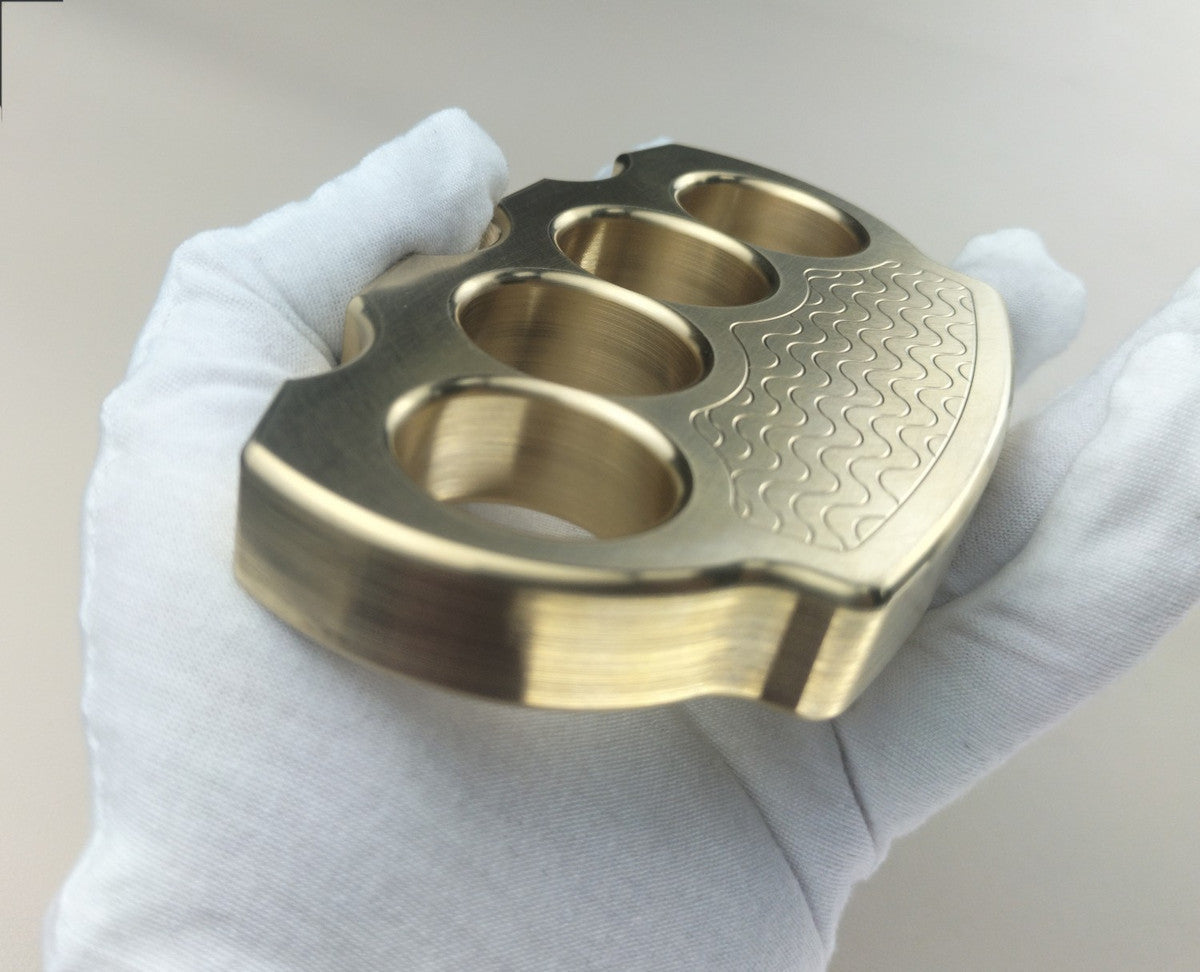 Precision solid brass knuckle duster 4