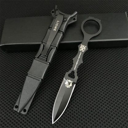 Liome 176 Feste Klinge Messer Outdoor Camping Militär Messer Tasche EDC Werkzeug