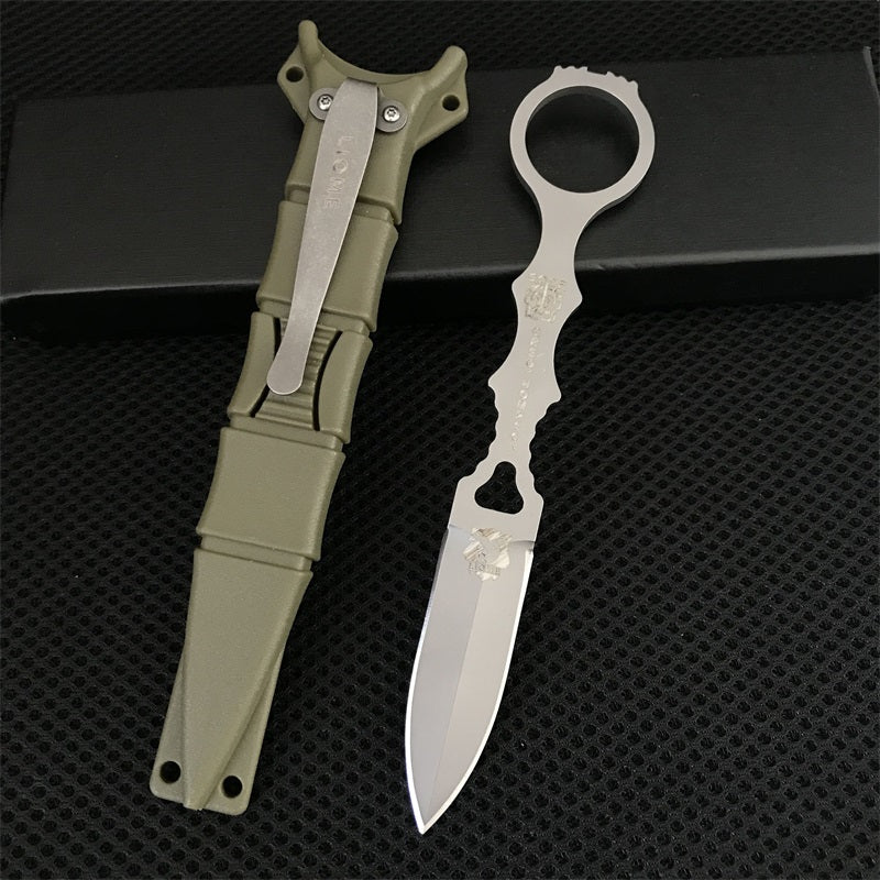 Liome 176 Feste Klinge Messer Outdoor Camping Militär Messer Tasche EDC Werkzeug