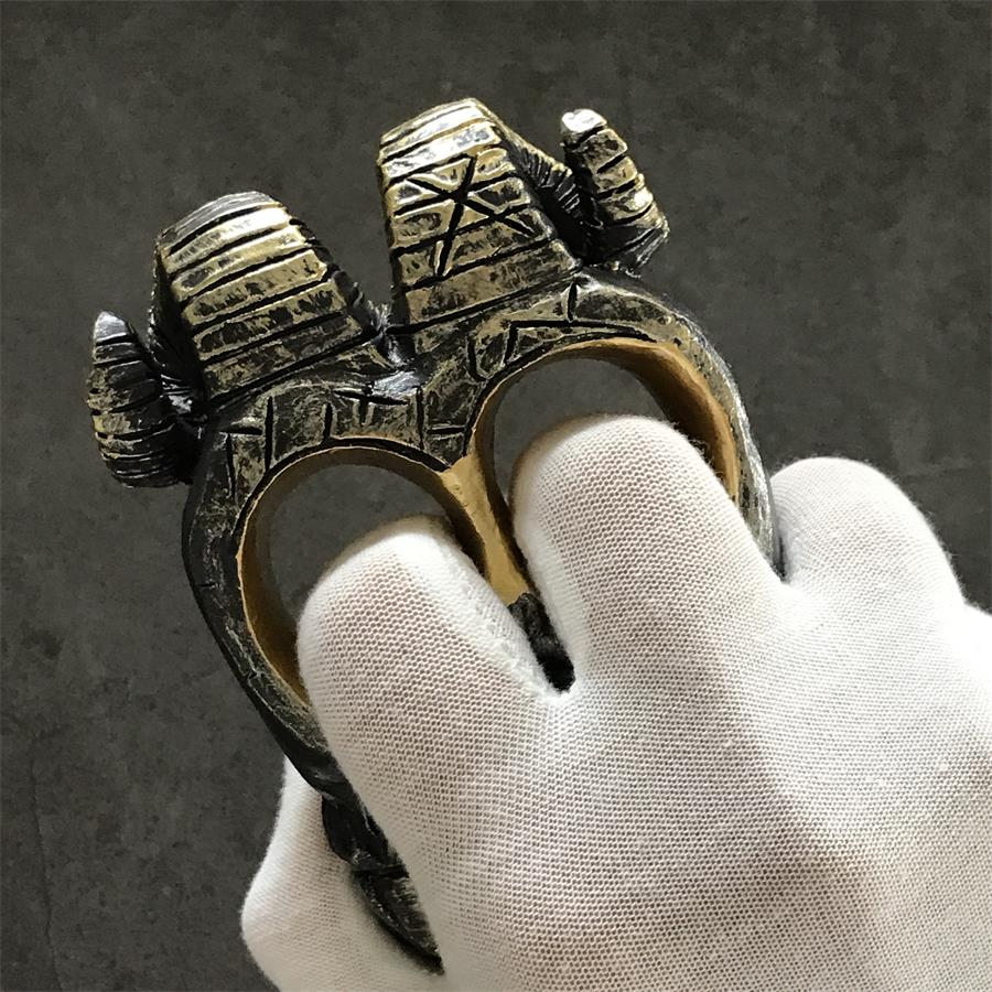 Fashion Ram horn skull knuckle duster 10