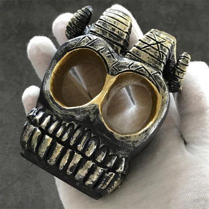 Fashion Ram horn skull knuckle duster 11