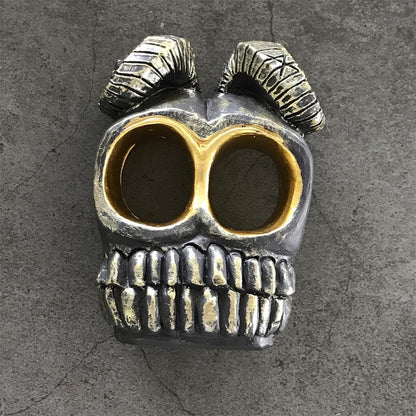 Ram Horn Skull Knuckle Duster Decorations