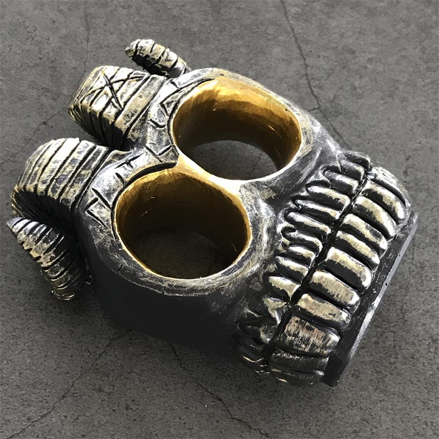 Fashion Ram horn skull knuckle duster 6