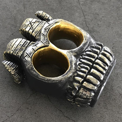 Fashion Ram horn skull knuckle duster 6