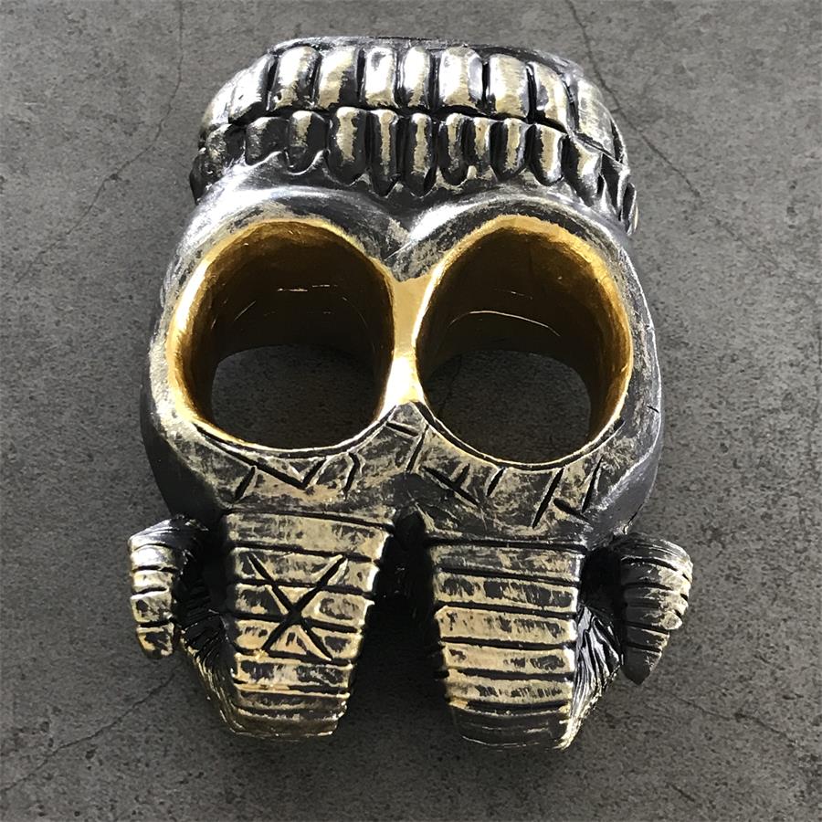 Fashion Ram horn skull knuckle duster 7