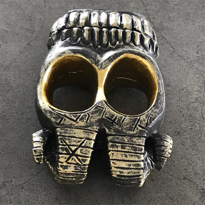 Fashion Ram horn skull knuckle duster 7