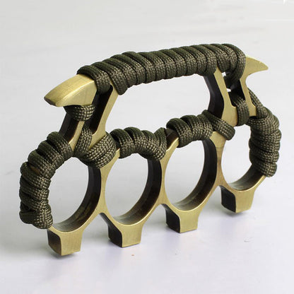 Umbrella rope brass knuckle duster 7