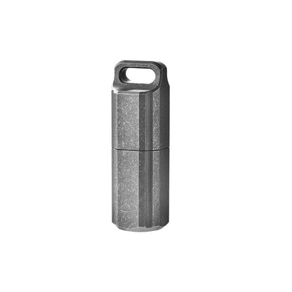 Titanium Alloy Waterproof Capsule Pill Storage Lighter