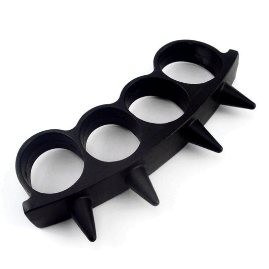 black Sharp brass knuckle dusters 5