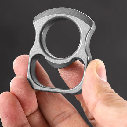 Single Finger Open Bottle Knuckle Dusters