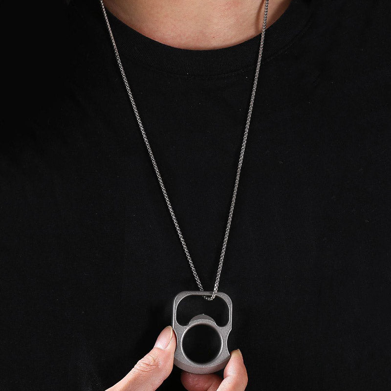 Single Finger Open Bottle Knuckle Dusters