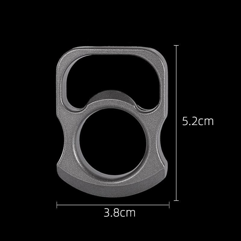 Single Finger Open Bottle Knuckle Dusters