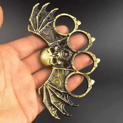 bronze Skull bat knuckles duster 6