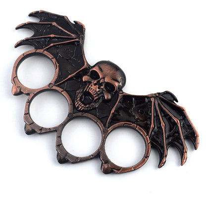 rose gold Skull bat knuckles duster 