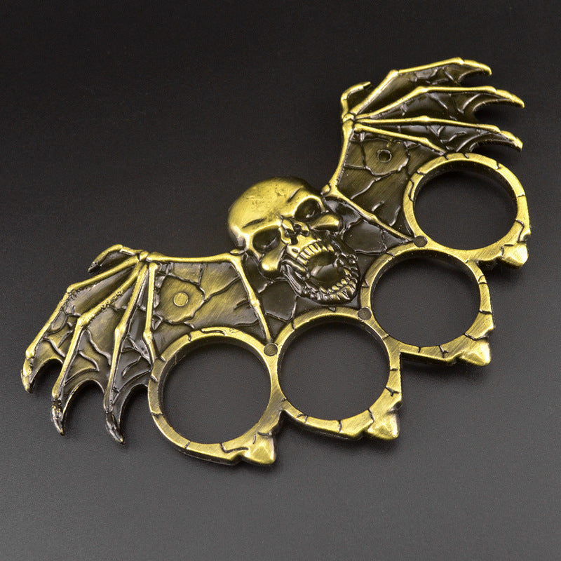 bronze Skull bat knuckles duster 9